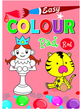 Little Scholarz Easy Colour Pad - Red